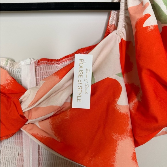 Floral Off-Shoulder Maxi Dress - Picture 5 of 10